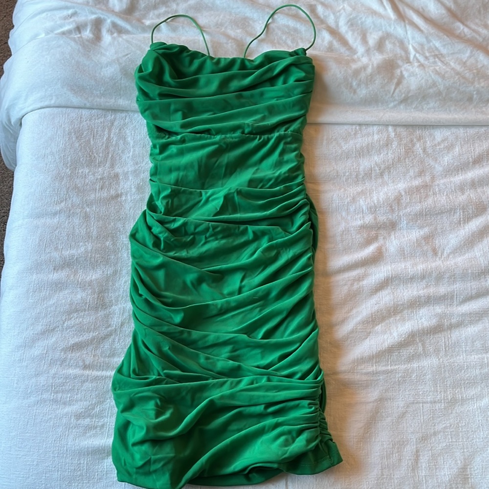 PRINCESS POLLY Dress in Green. Size US 8